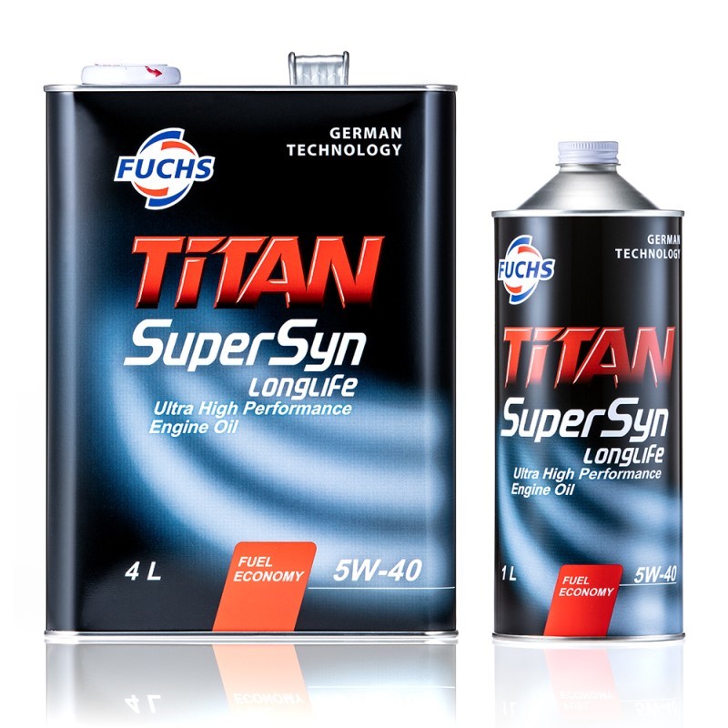 FUCHS(フックス)・lubricants製品サイト / SUPERSYN LONGLIFEu003cbru003eSAE 5W-40 スチール缶